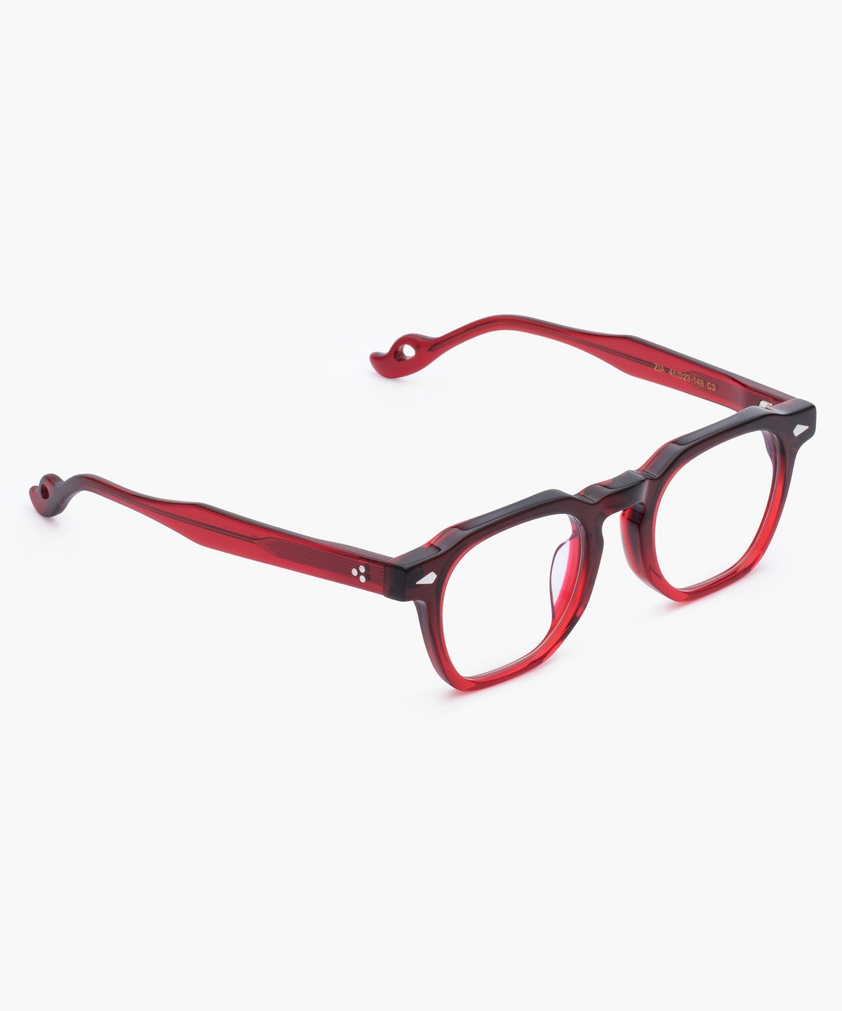 리끌로우(RECLOW) RC 아세테이트 ZIA 블루라이트 안경 RED