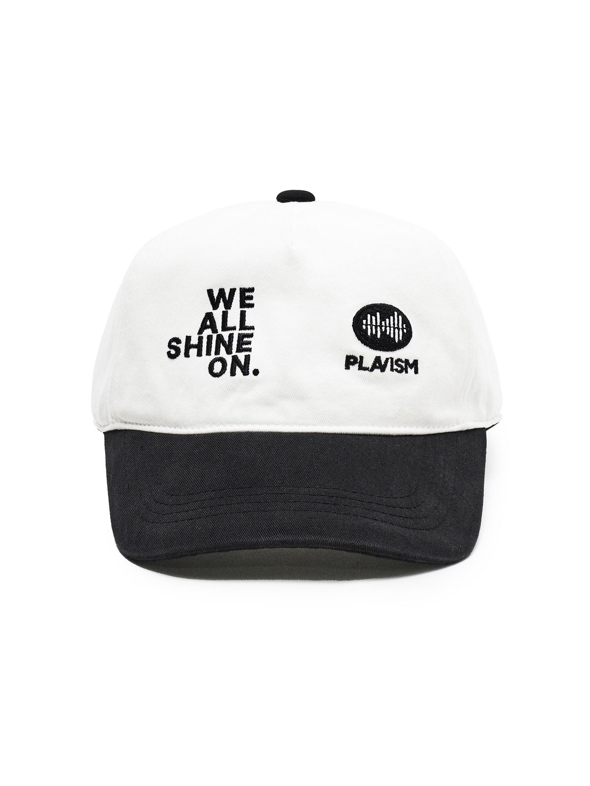플라비즘(PLAVISM) SHINE SNAPBACK - WHITE/BLACK