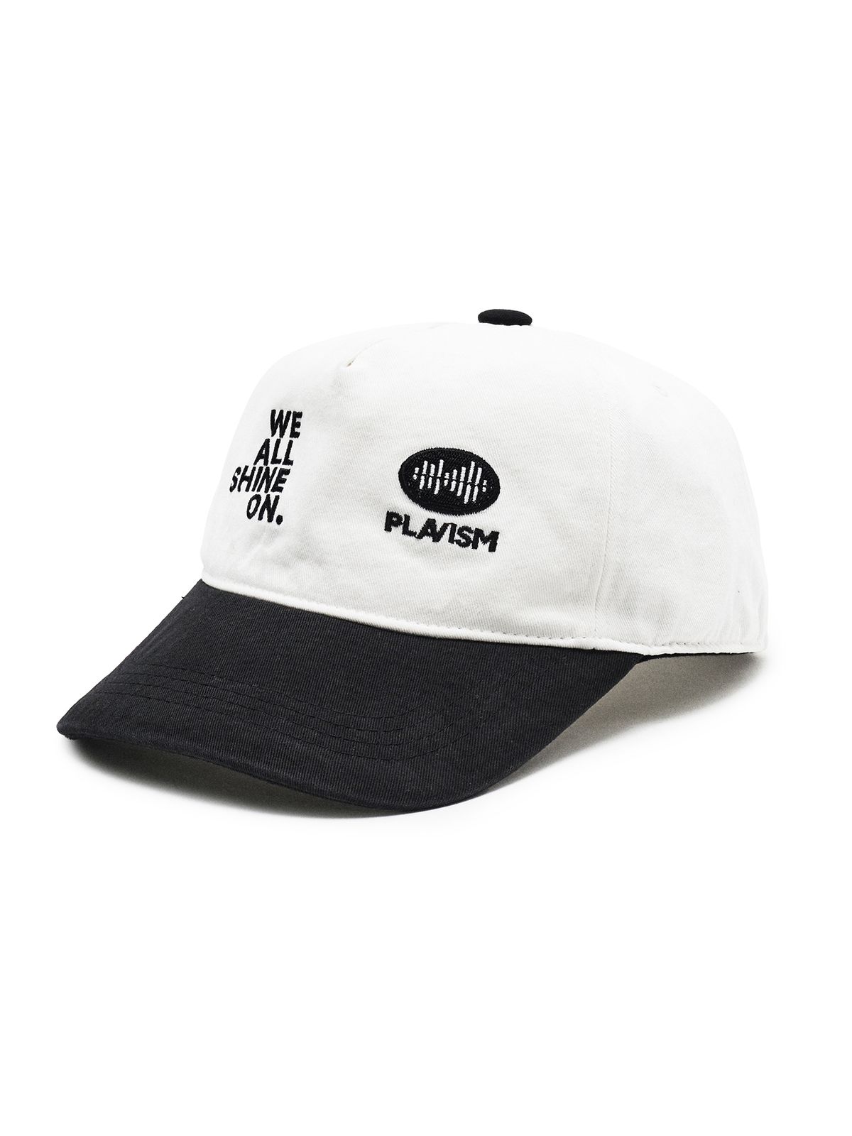 플라비즘(PLAVISM) SHINE SNAPBACK - WHITE/BLACK