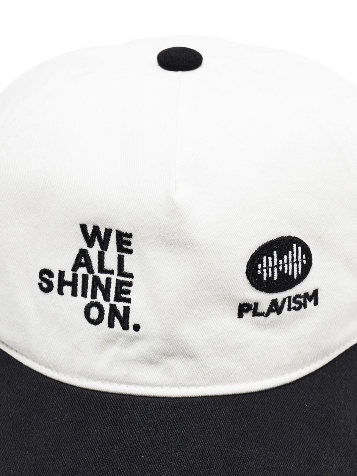 플라비즘(PLAVISM) SHINE SNAPBACK - WHITE/BLACK