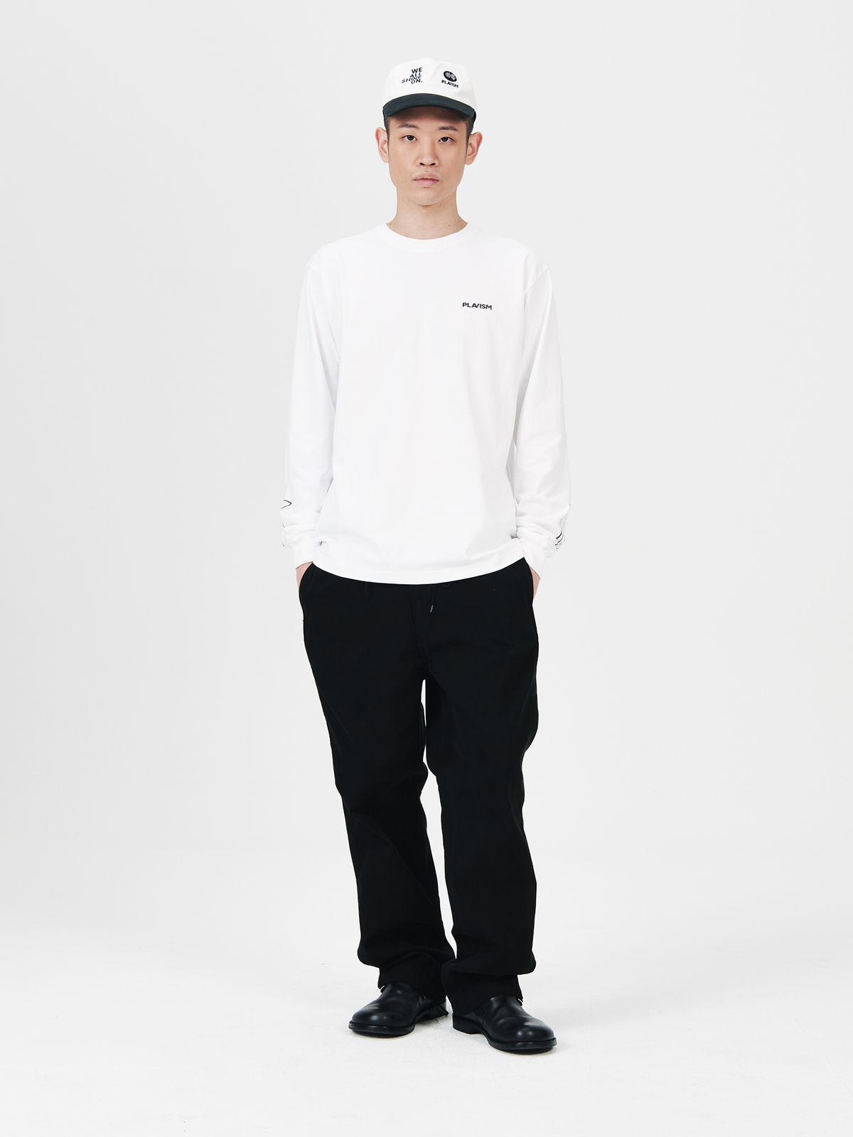 플라비즘(PLAVISM) SHINE SNAPBACK - WHITE/BLACK