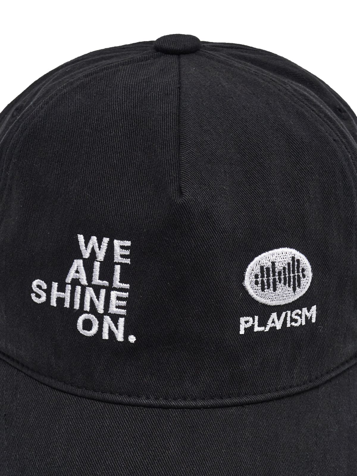 플라비즘(PLAVISM) SHINE SNAPBACK - BLACK/BLACK