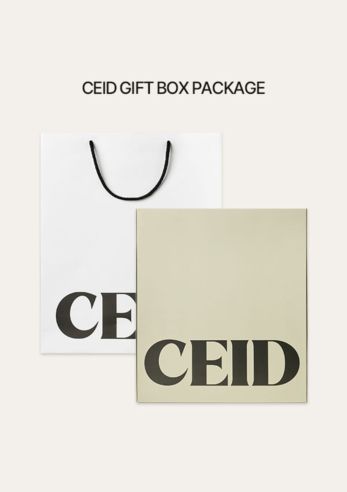 세이드(CEID) [기프트패키지] 어반 블랙 피치기모 커플 파자마 잠옷 세트