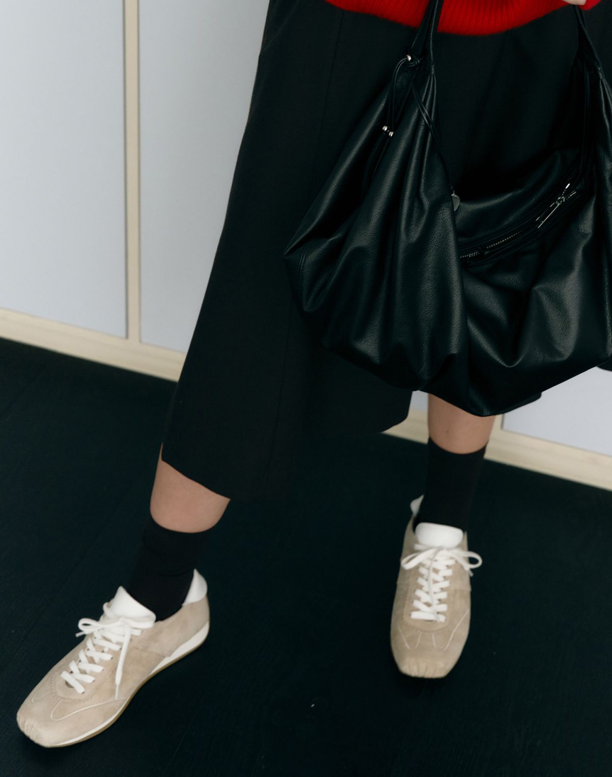 질스튜어트액세서리(JILLSTUART ACC) [ARLETTE] 알렛 스웨이드 스니커즈 2color