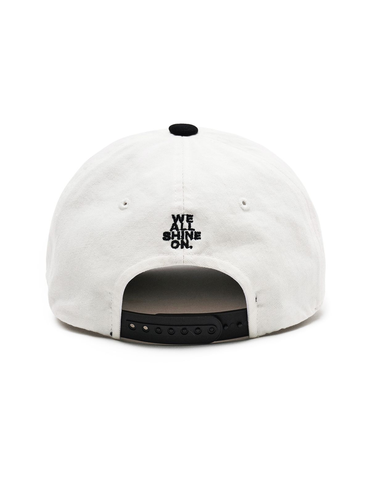 플라비즘(PLAVISM) BASIC PLAVISM CAP - WHITE/BLACK
