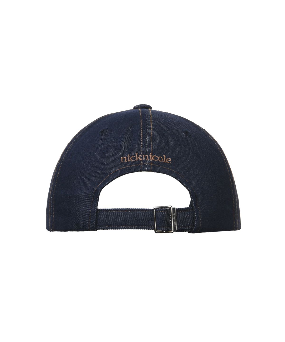 닉앤니콜(NICK&NICOLE) NN DOTCOM SIGNATURE BALL CAP_DENIM BROWN