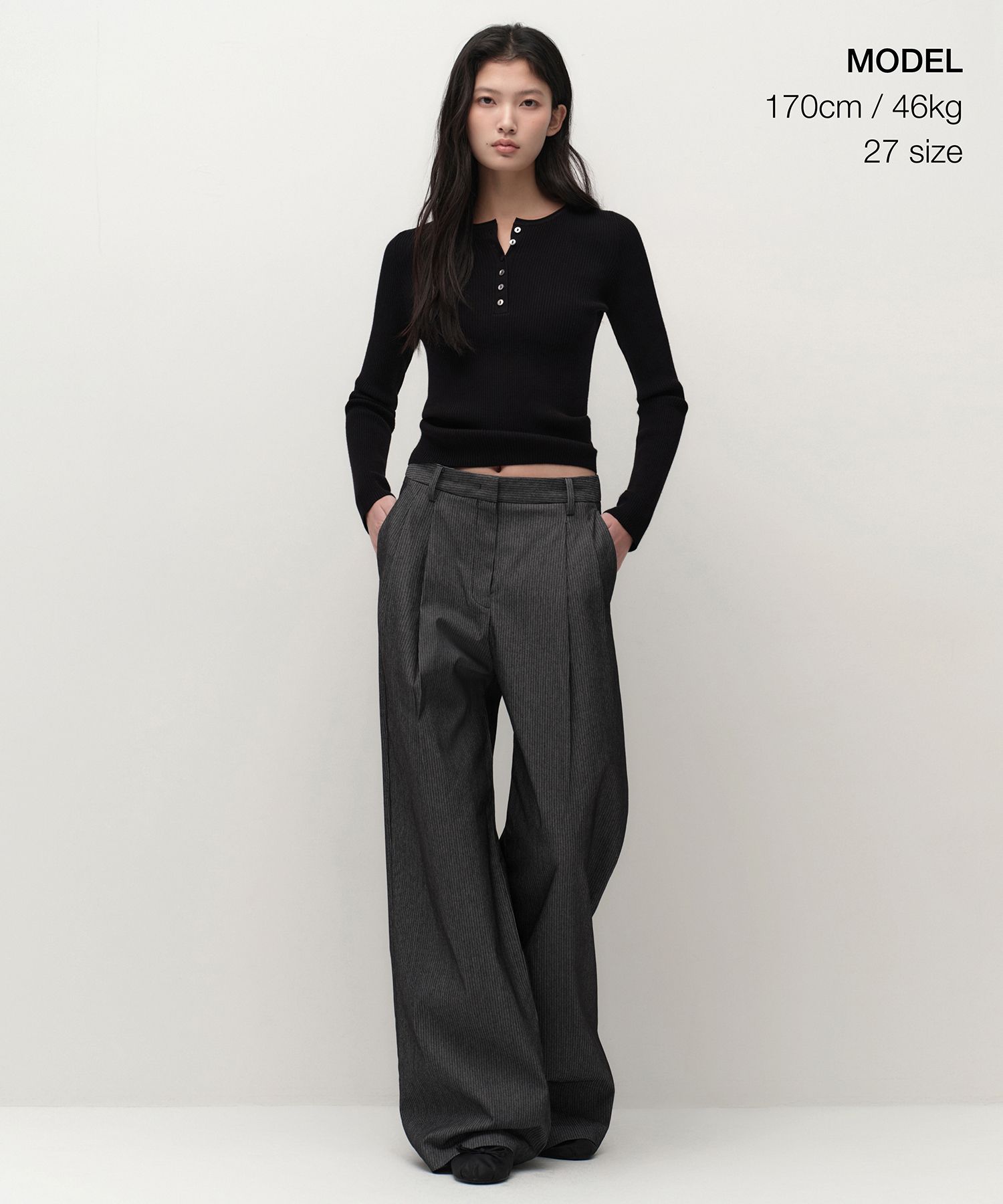 MUSINSA公式 | MUSINSA STANDARD WOMAN ウィメンズストライプツー