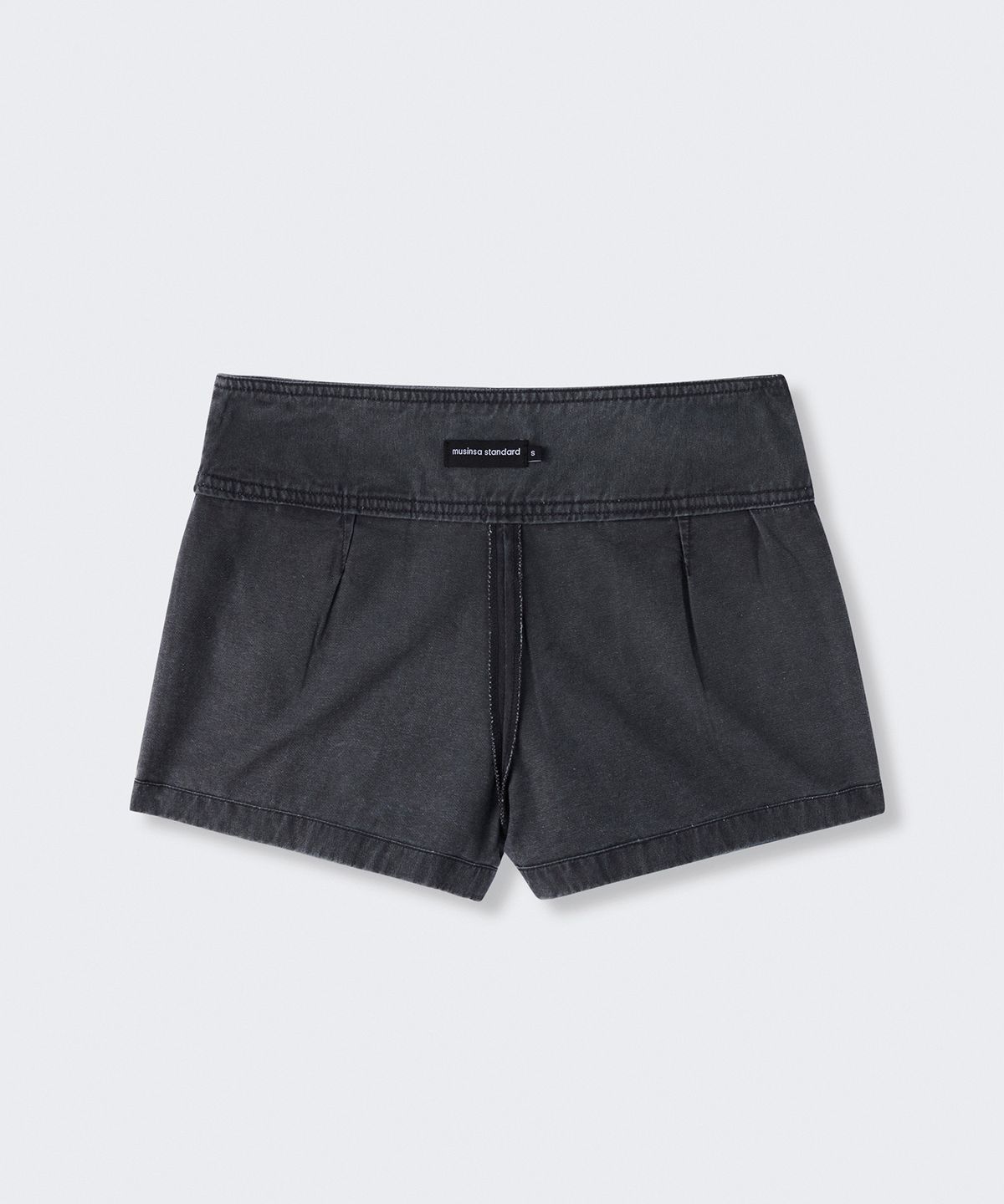 무신사 스탠다드 우먼(MUSINSA STANDARD WOMAN) [언바운드 걸] 우먼즈 피그먼트 플리츠 미니 스코츠 [차콜 그레이]