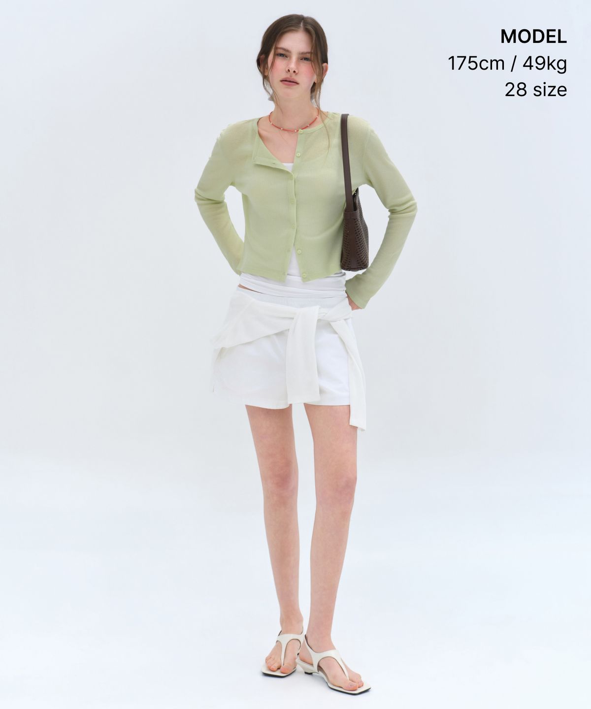 무신사 스탠다드 우먼(MUSINSA STANDARD WOMAN) 우먼즈 코튼 밴딩 쇼츠 [화이트]