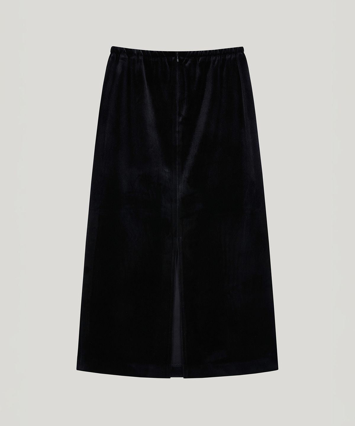 포에트서울(POETSEOUL) velour long skirt_black