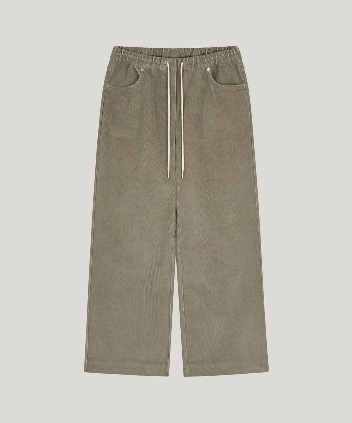 포에트서울(POETSEOUL) corduroy banding pants_khaki beige