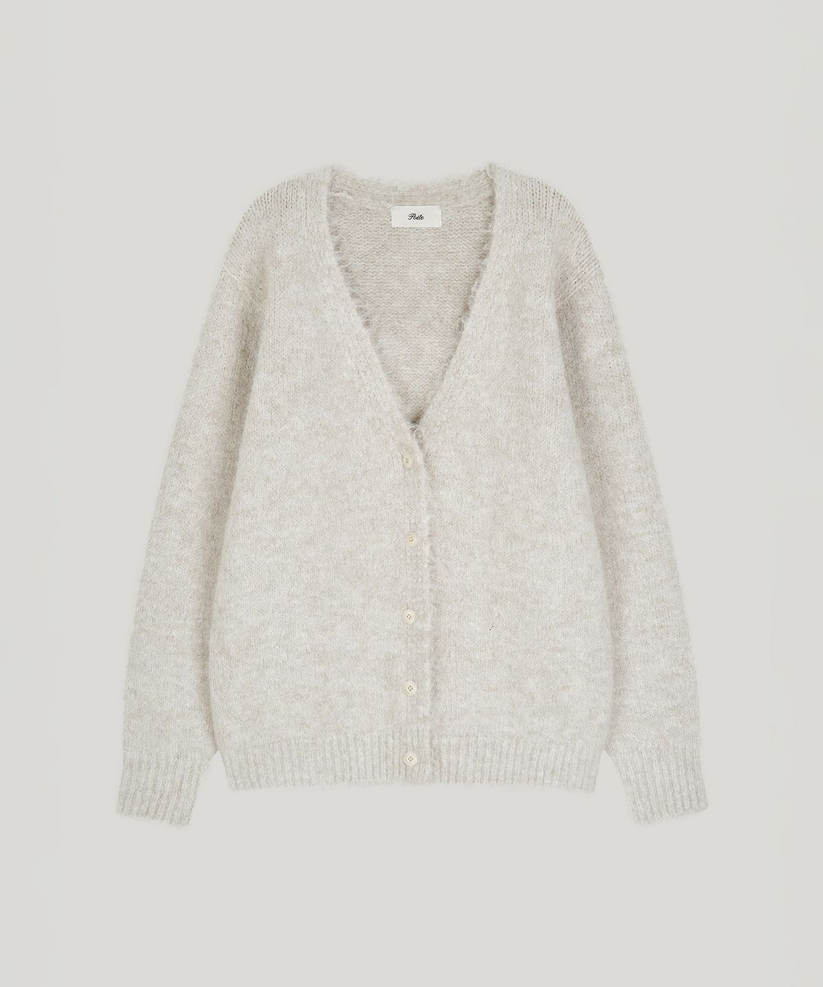 포에트서울(POETSEOUL) hairy over cardigan_ivory