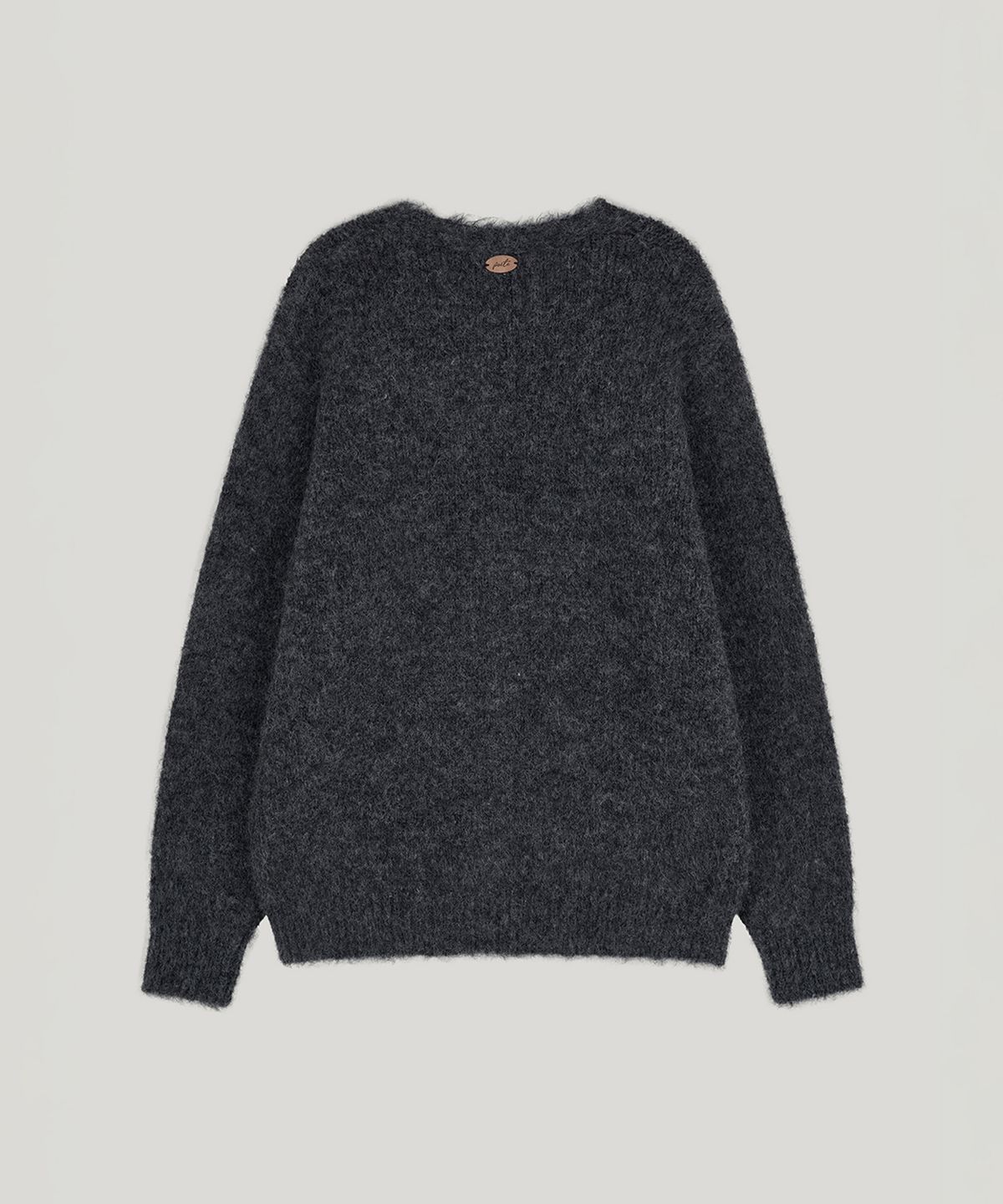 포에트서울(POETSEOUL) hairy over cardigan_charcoal