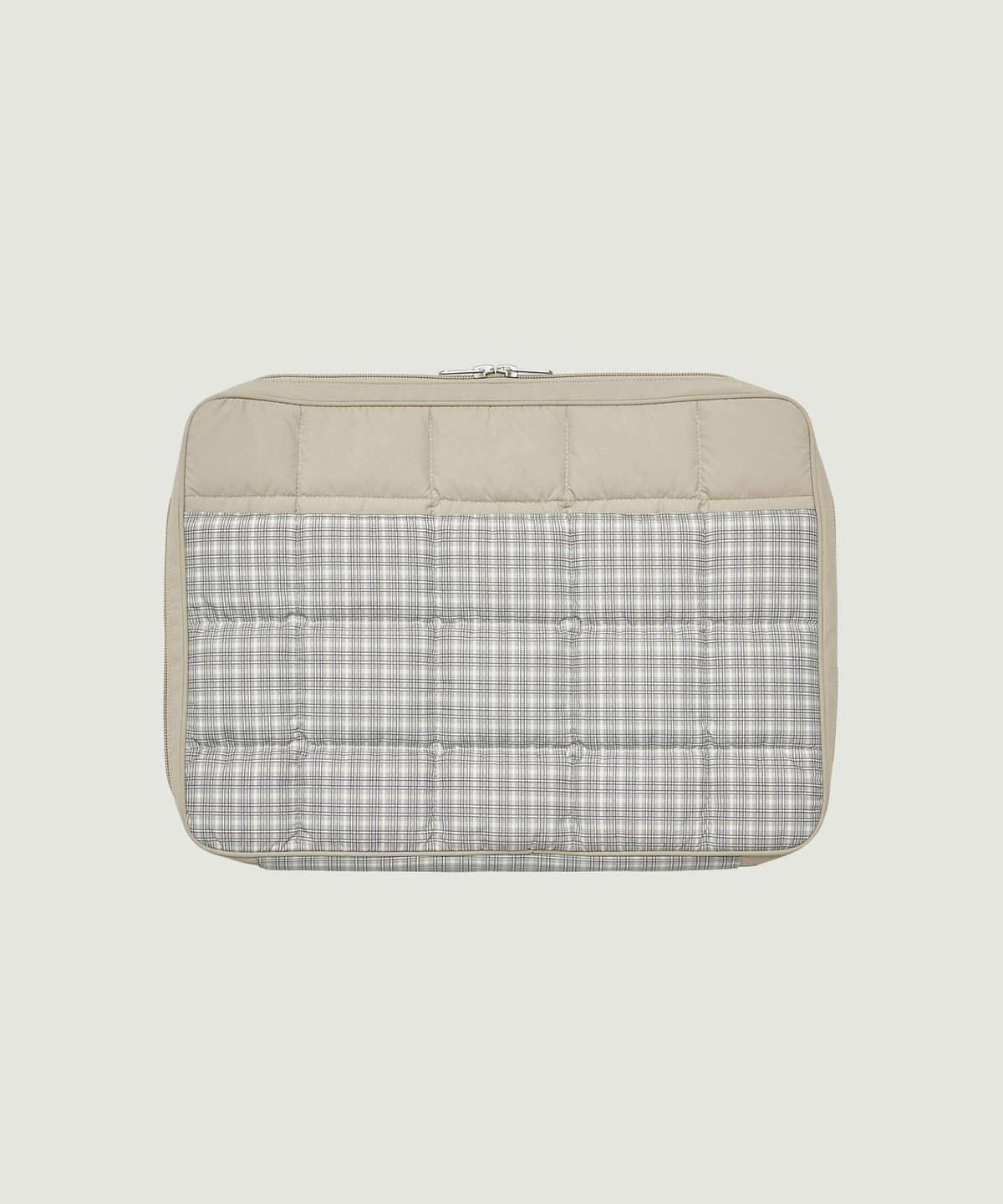 그로브(GROVE) JUDY LAPTOP POUCH (BEIGE CHECK)