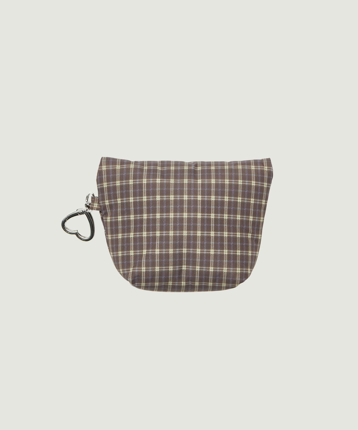 그로브(GROVE) JUDY MINI POUCH (BROWN CEHCK)
