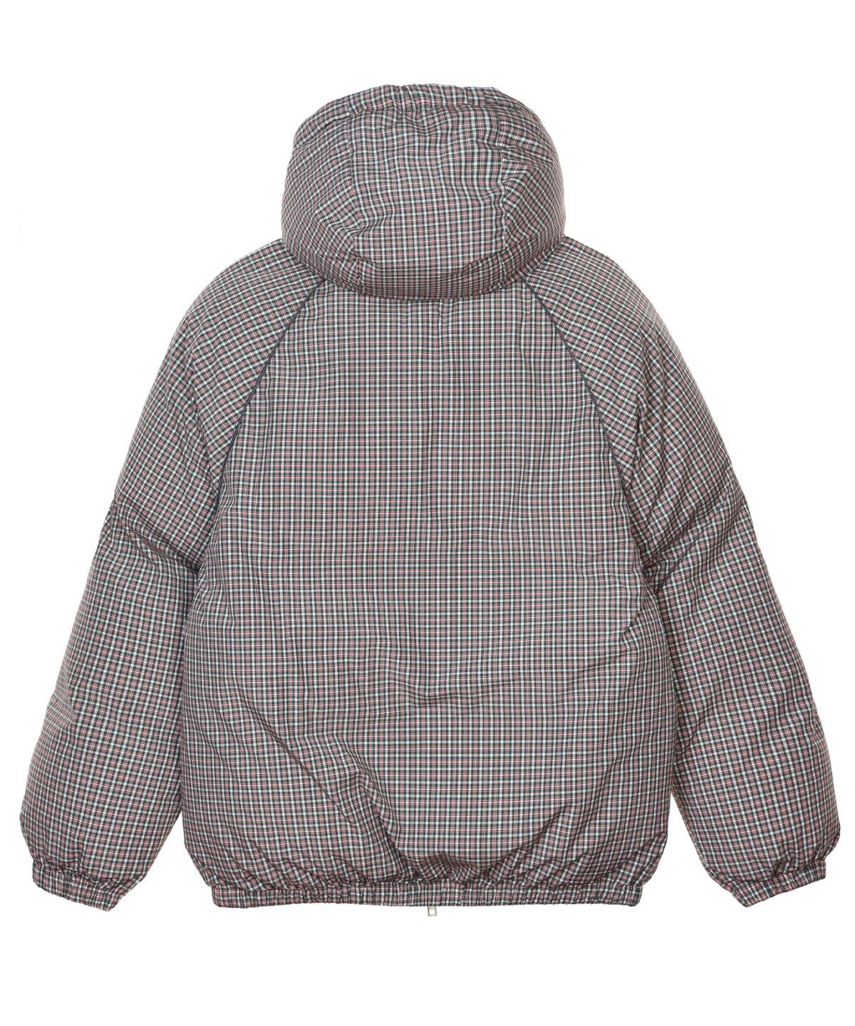 닉앤니콜(NICK&NICOLE) MINIMAL PIPING HOODED PADDING_CHECK