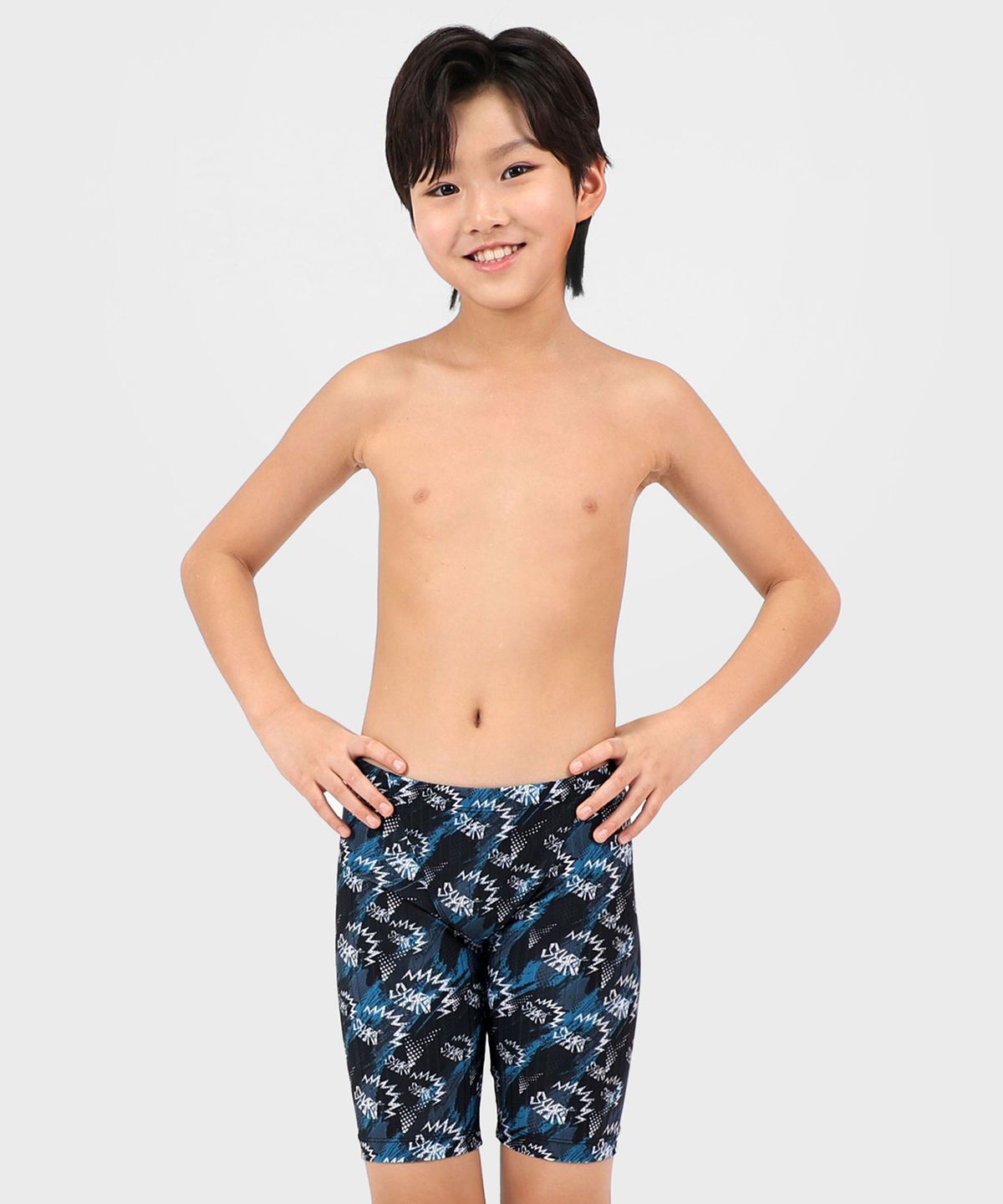 아쿠아티카(AQUATICA) 남아동 수영복 BBK102 일반용수경 파우치 코클립 7종세트