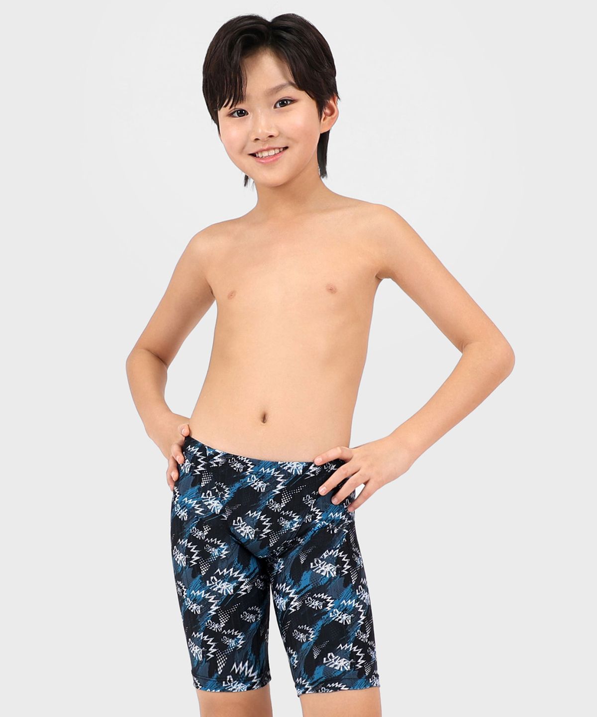 아쿠아티카(AQUATICA) 남아동 수영복 BBK102 일반용수경 파우치 코클립 7종세트