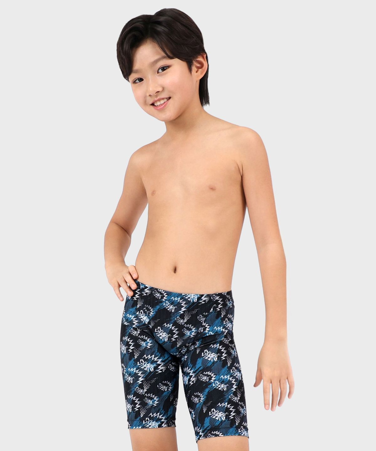 아쿠아티카(AQUATICA) 남아동 수영복 BBK102 일반용수경 파우치 코클립 7종세트
