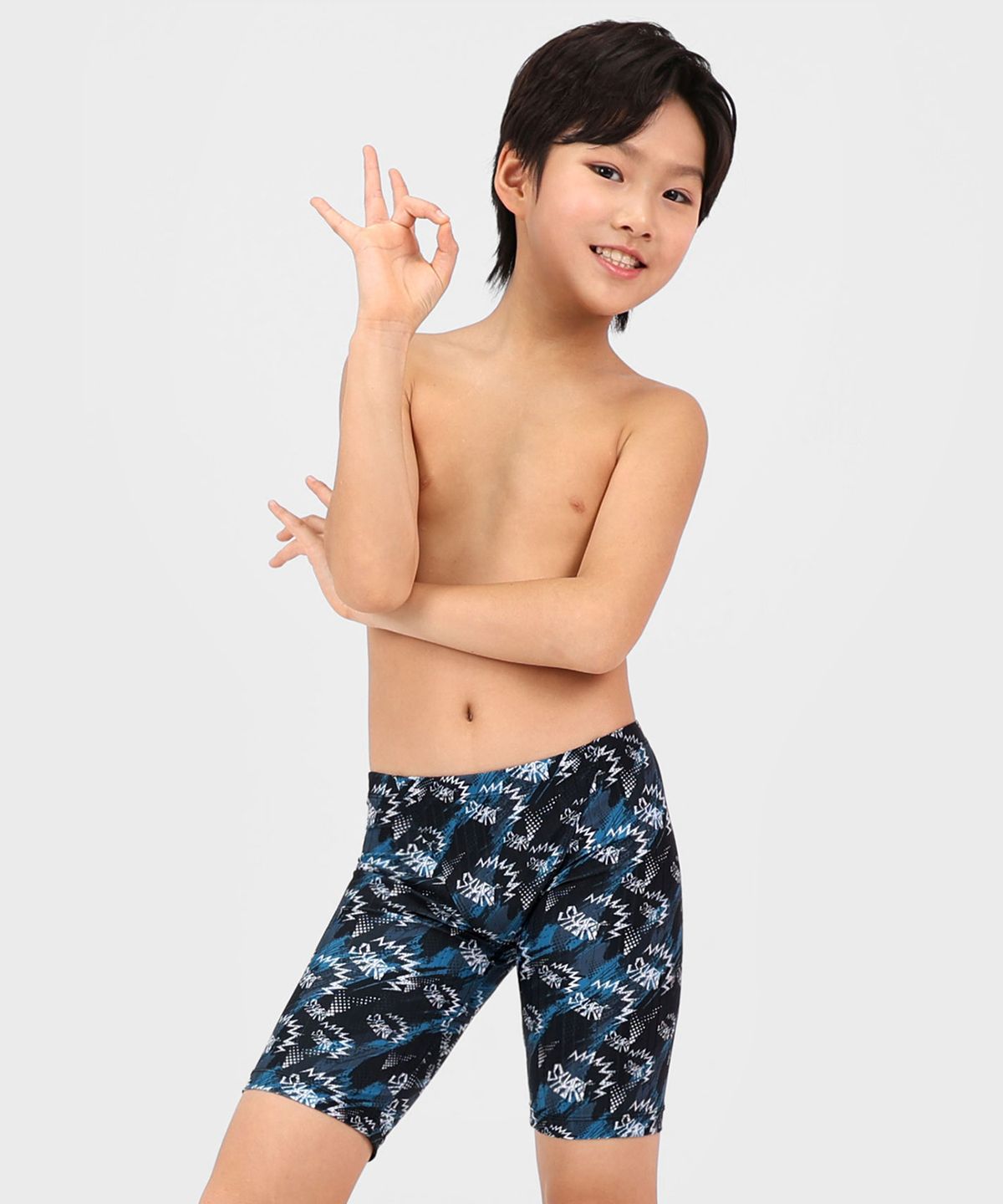 아쿠아티카(AQUATICA) 남아동 수영복 BBK102 일반용수경 파우치 코클립 7종세트