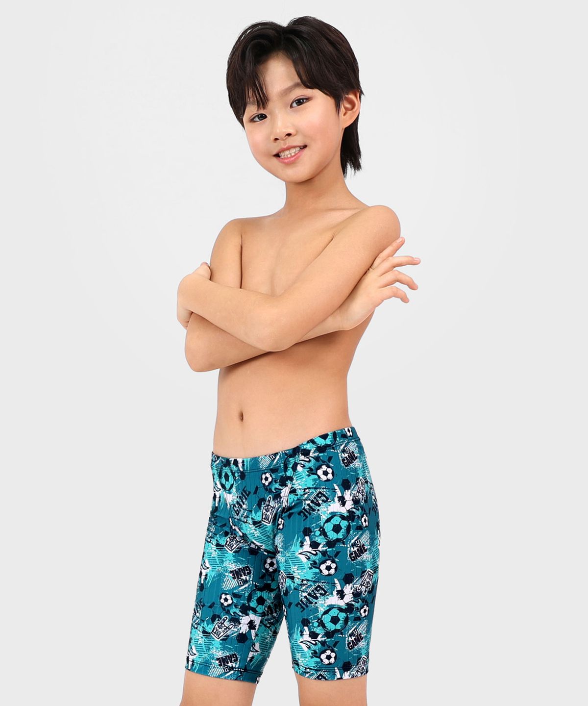 아쿠아티카(AQUATICA) 남아동 수영복 BBK103 일반용수경 파우치 코클립 7종세트
