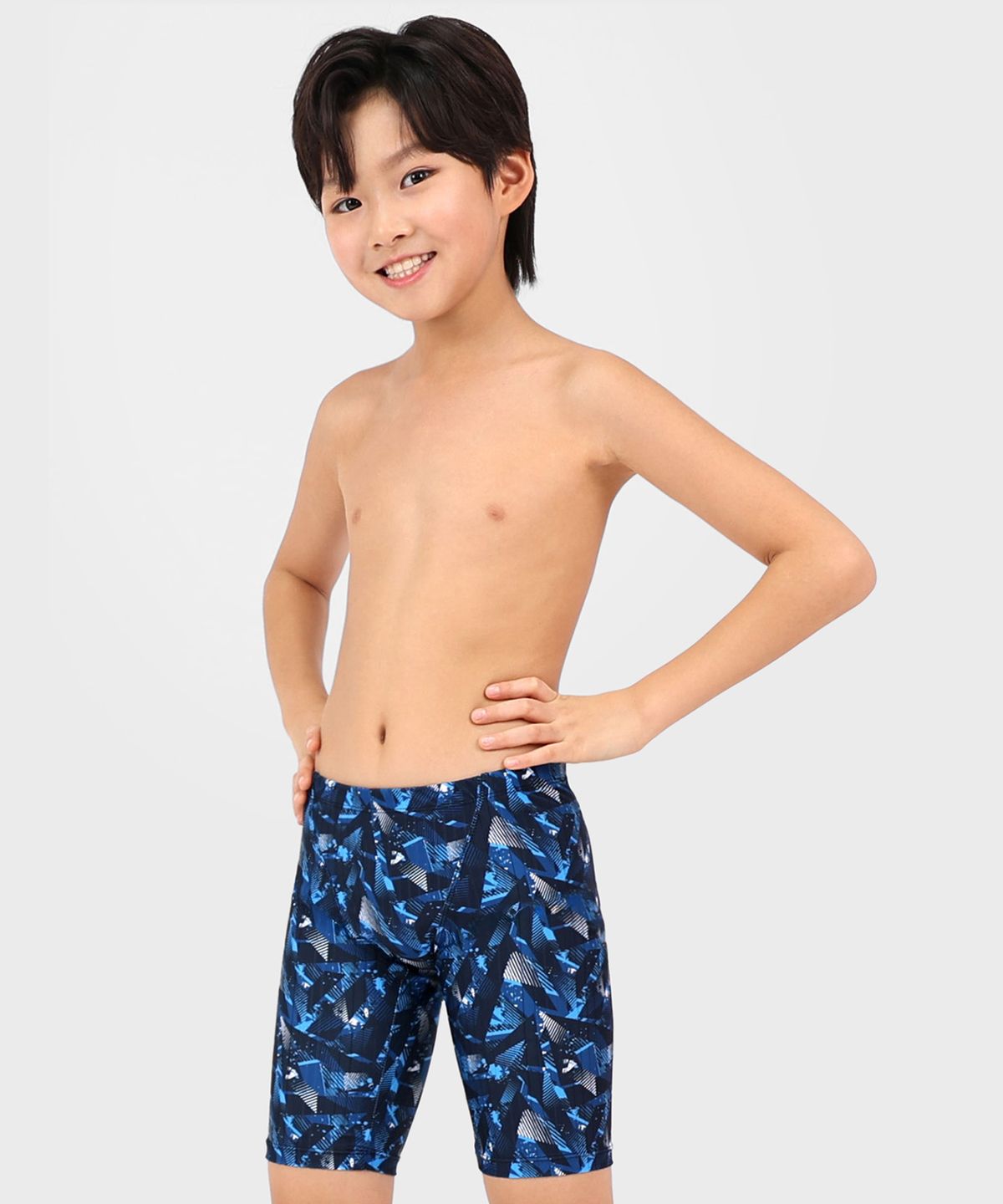 아쿠아티카(AQUATICA) 남아동 수영복 BBK104 일반용수경 파우치 코클립 7종세트