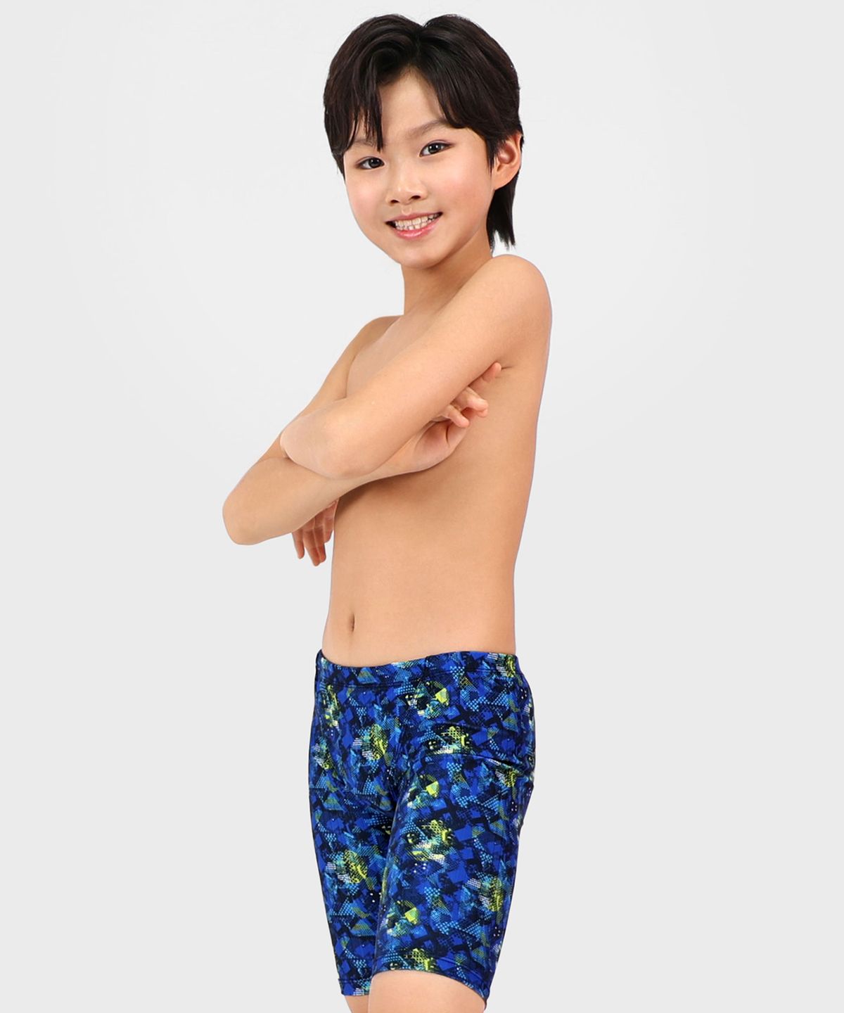 아쿠아티카(AQUATICA) 남아동 수영복 BBK105 일반용수경 파우치 코클립 7종세트