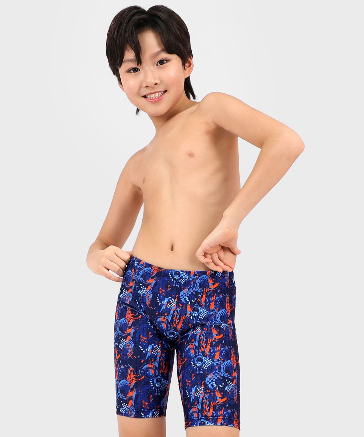 아쿠아티카(AQUATICA) 남아동 수영복 BBK106 일반용수경 파우치 코클립 7종세트