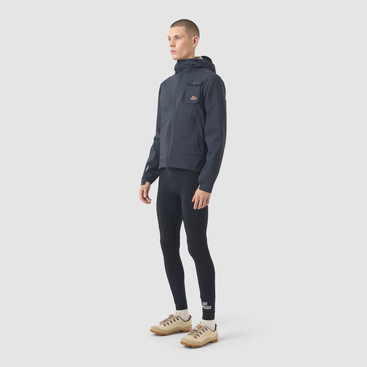 카페 드 사이클리스트(CAFE DU CYCLISTE) 알리즈 아웃랜드 방수 자켓 앤트러사이트 공용