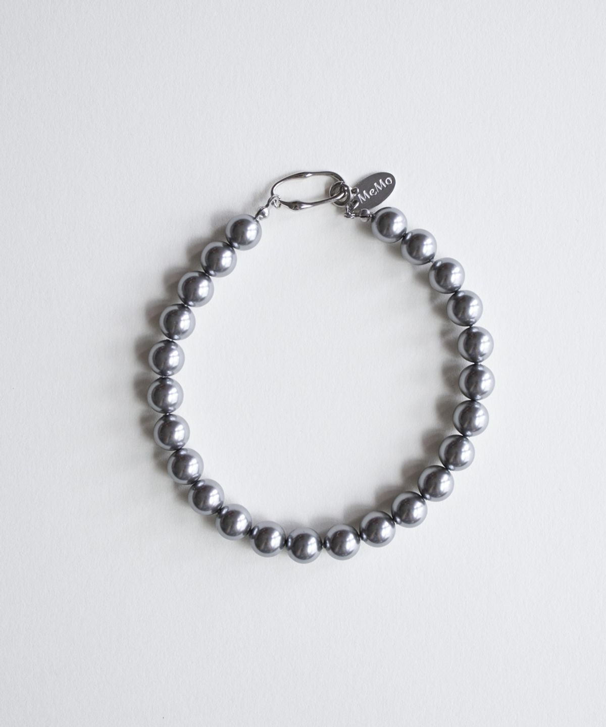 메리모티브(MERRYMOTIVE) Deep silver pearl anklet