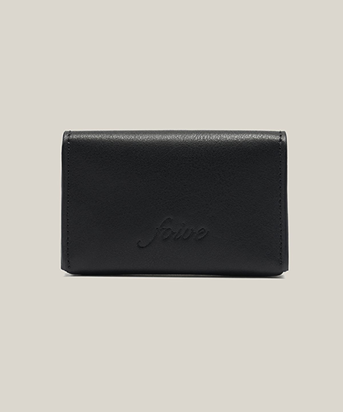 포이베(FOIVE) 멜로우 지갑 MELOU Wallet Black