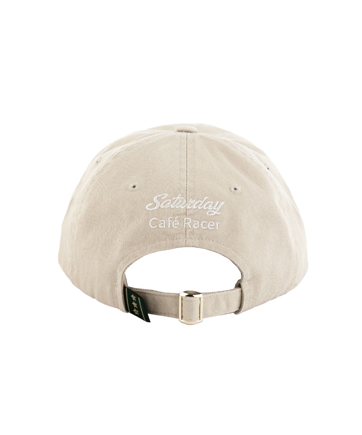 세러데이 레저 클럽(SATURDAY LEISURE CLUB) Signature Ball Cap - Saturday Cafe Racer / Beige