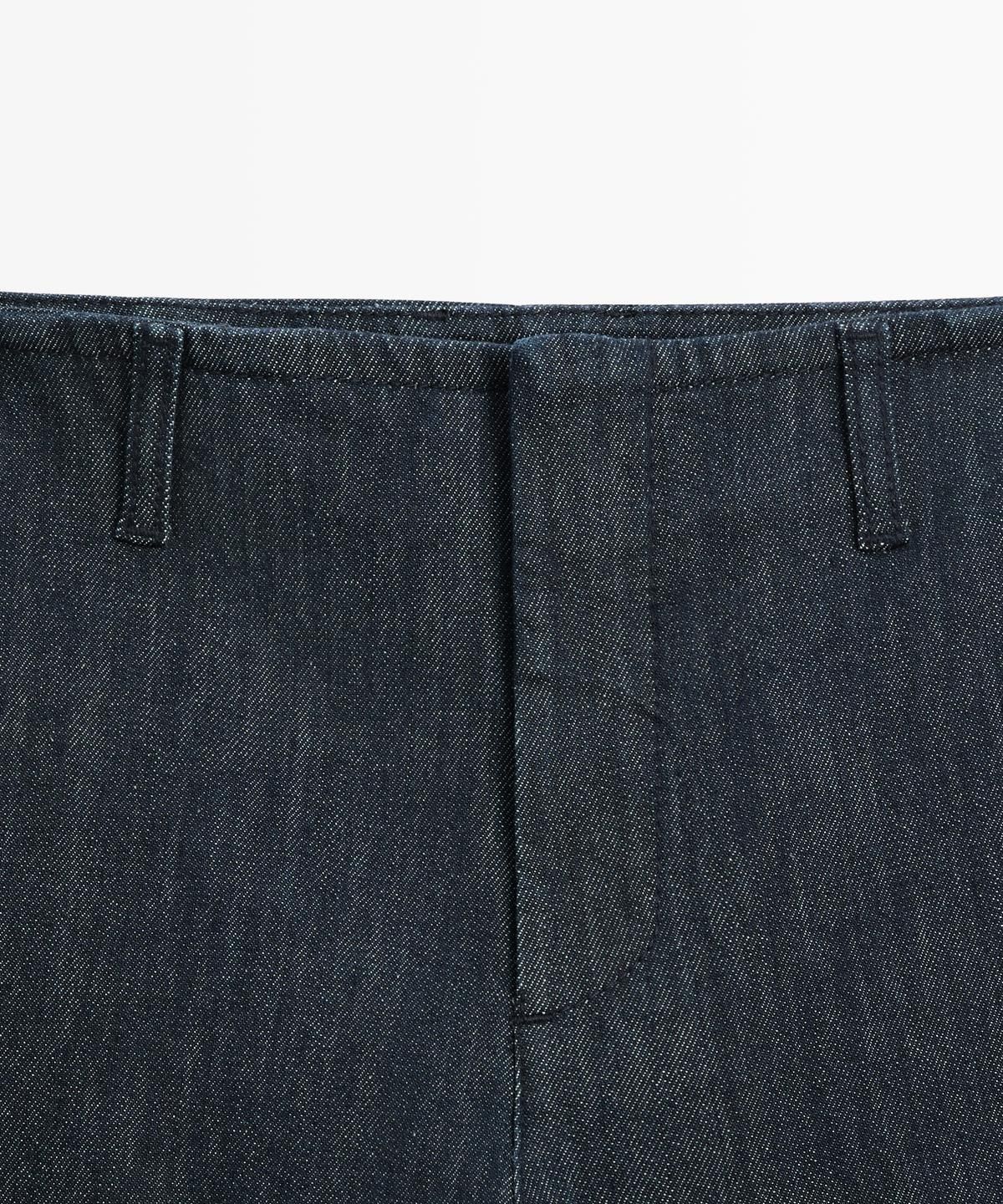 마시모두띠(MASSIMO DUTTI) 미드라이즈 와이드 레그 진