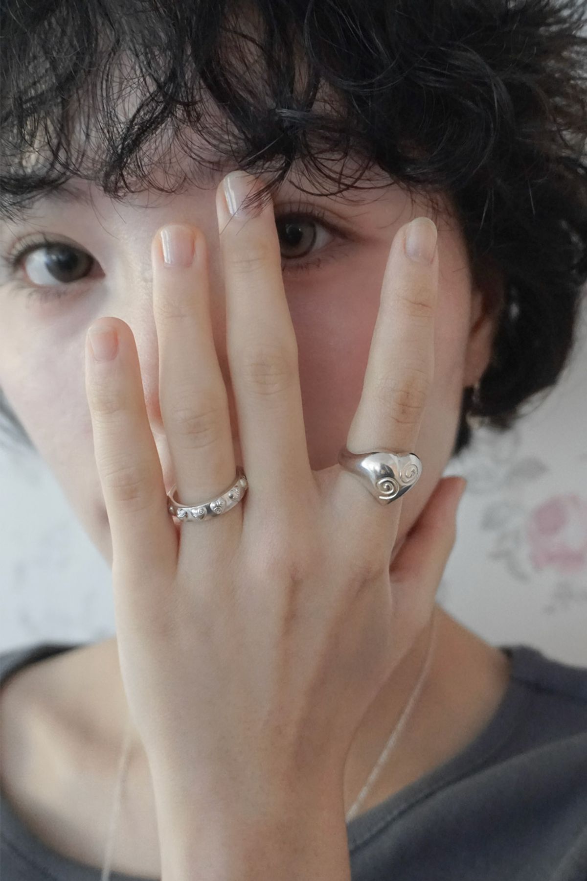 페어오브러브(PAIR OF LOVE) [925SILVER] VELVET HEART RING