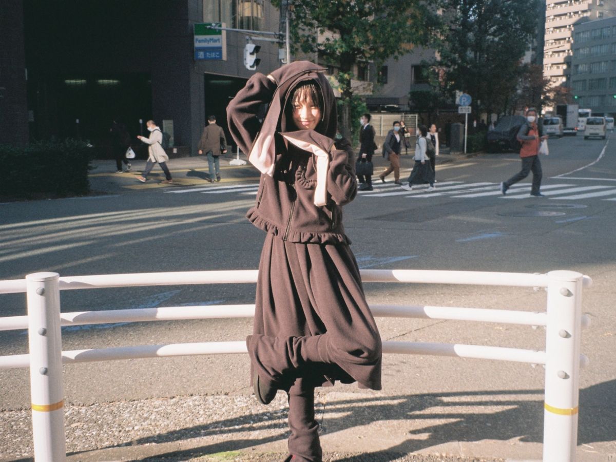 로액슈얼(LO AXUAL) FLEECE MIDI WARMER SKIRT_BLACK