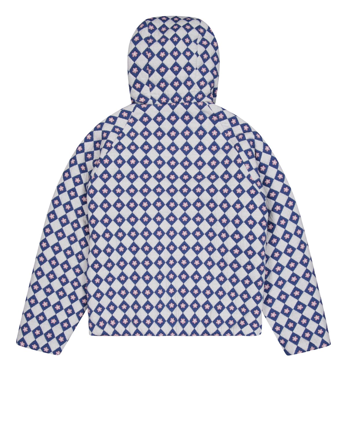 로액슈얼(LO AXUAL) REVERSIBLE HOOD PADDED JACKET_PALE BLUE