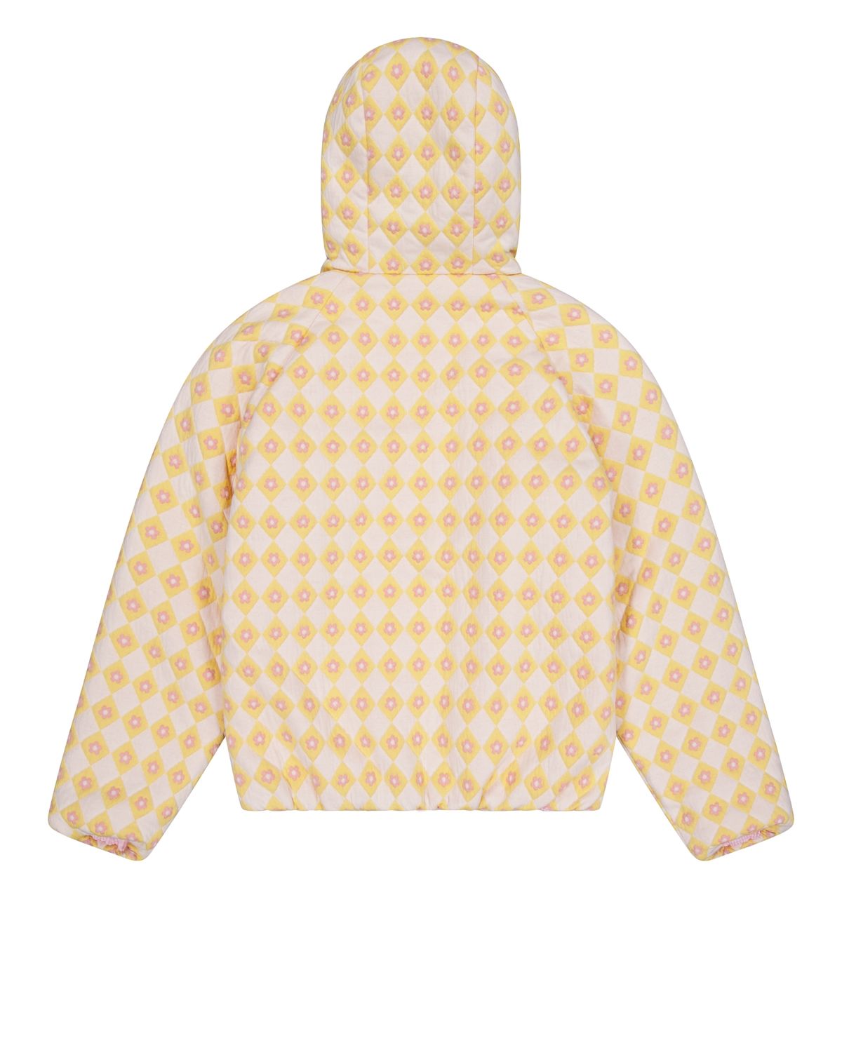 로액슈얼(LO AXUAL) REVERSIBLE HOOD PADDED JACKET_BABY YELLOW