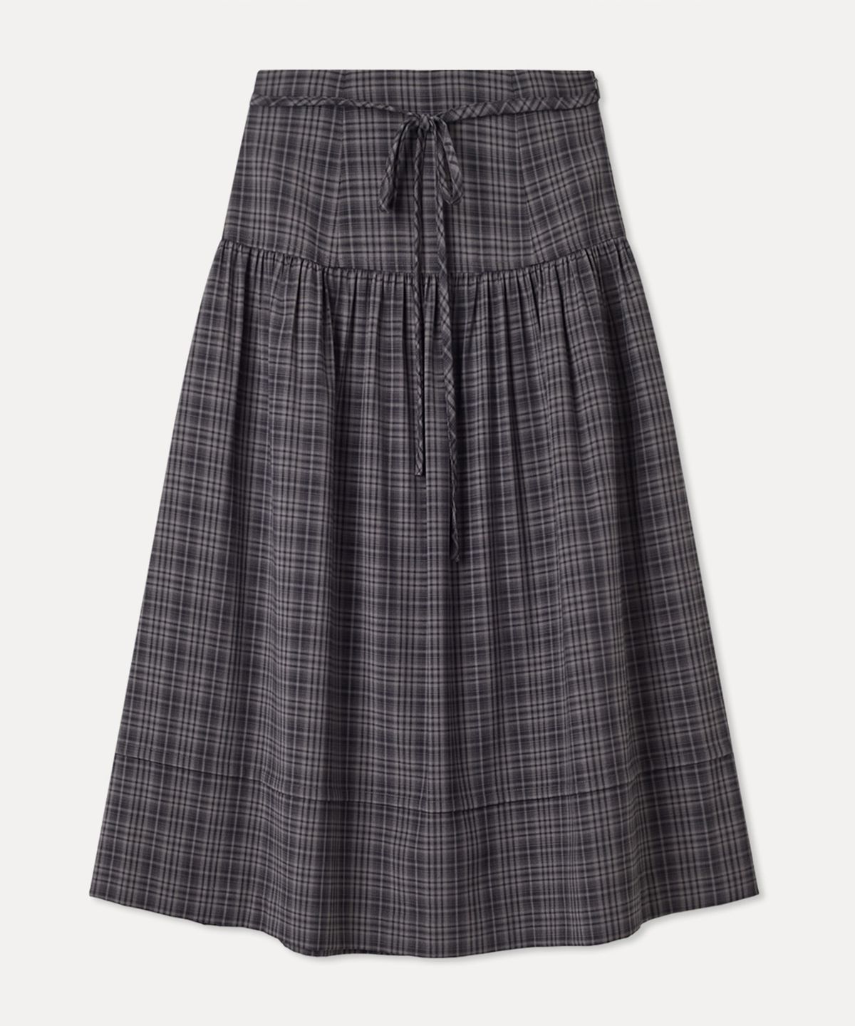 미쏘(MIXXO) 체크 미디 스커트_MIWWHG116C MIWWHG31QC MIWWHG50QC