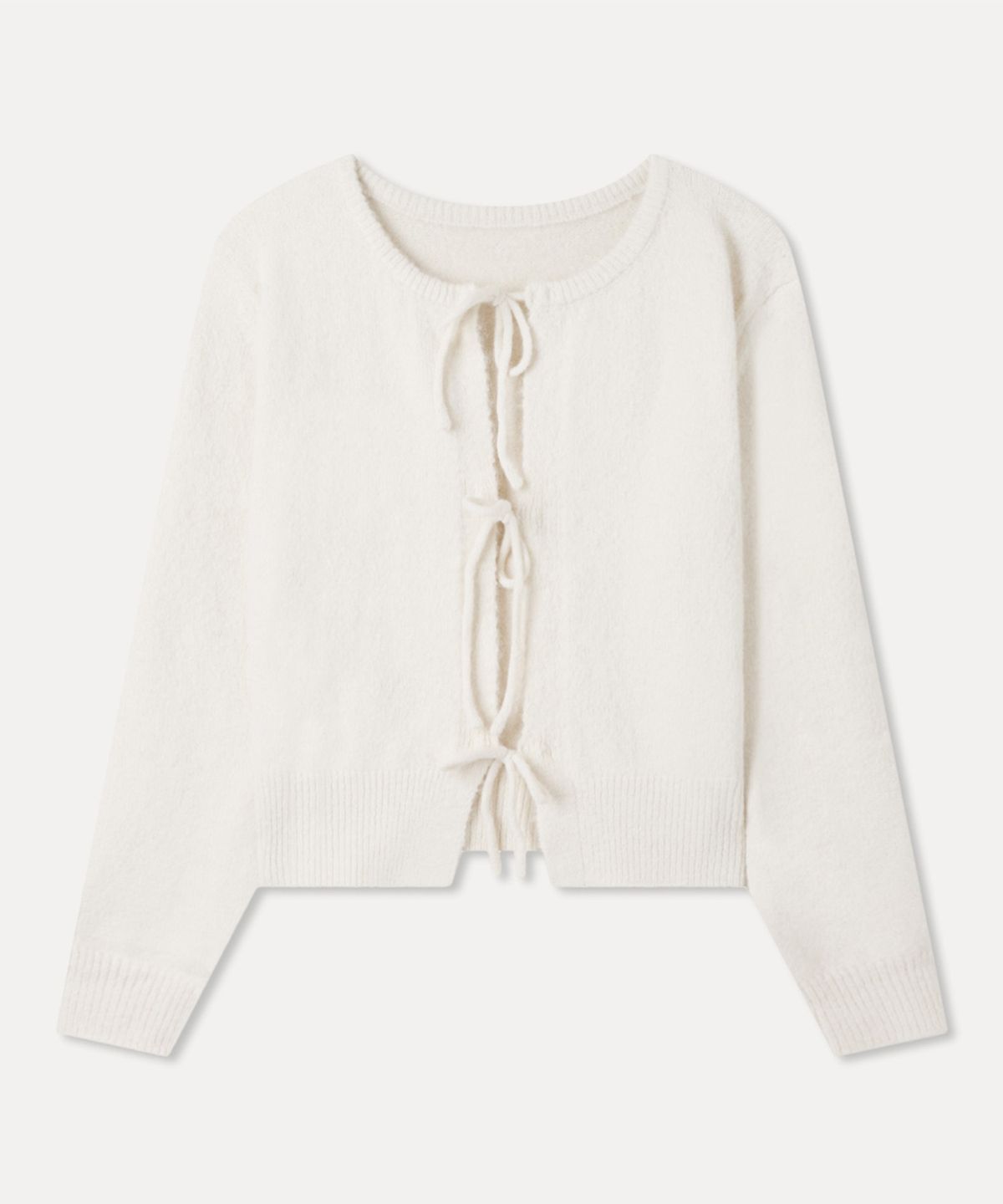 미쏘(MIXXO) 투웨이 리본 스웨터_MIWCKG114T