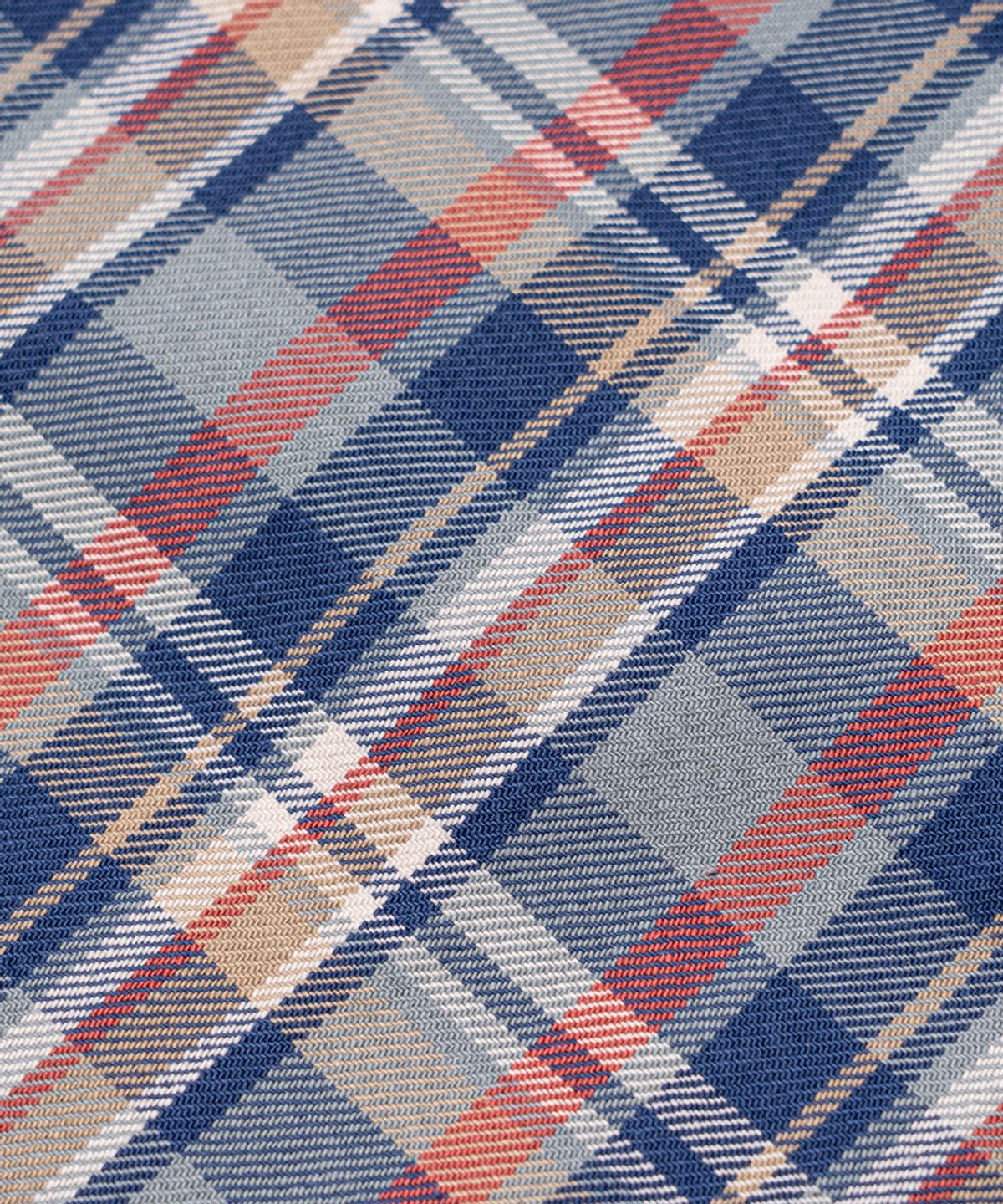 에든버러클럽(EDINBURGH CLUB) CHECK HUNTING SHIRT [BLUE]