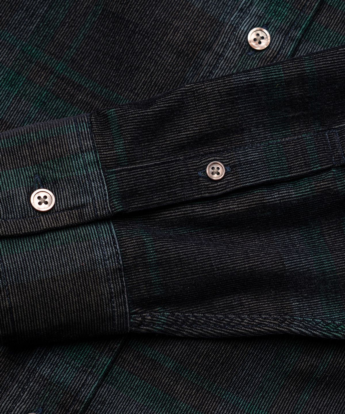 에든버러클럽(EDINBURGH CLUB) SEMI-OVER FIT CHECK CORDUROY SHIRT [RED]