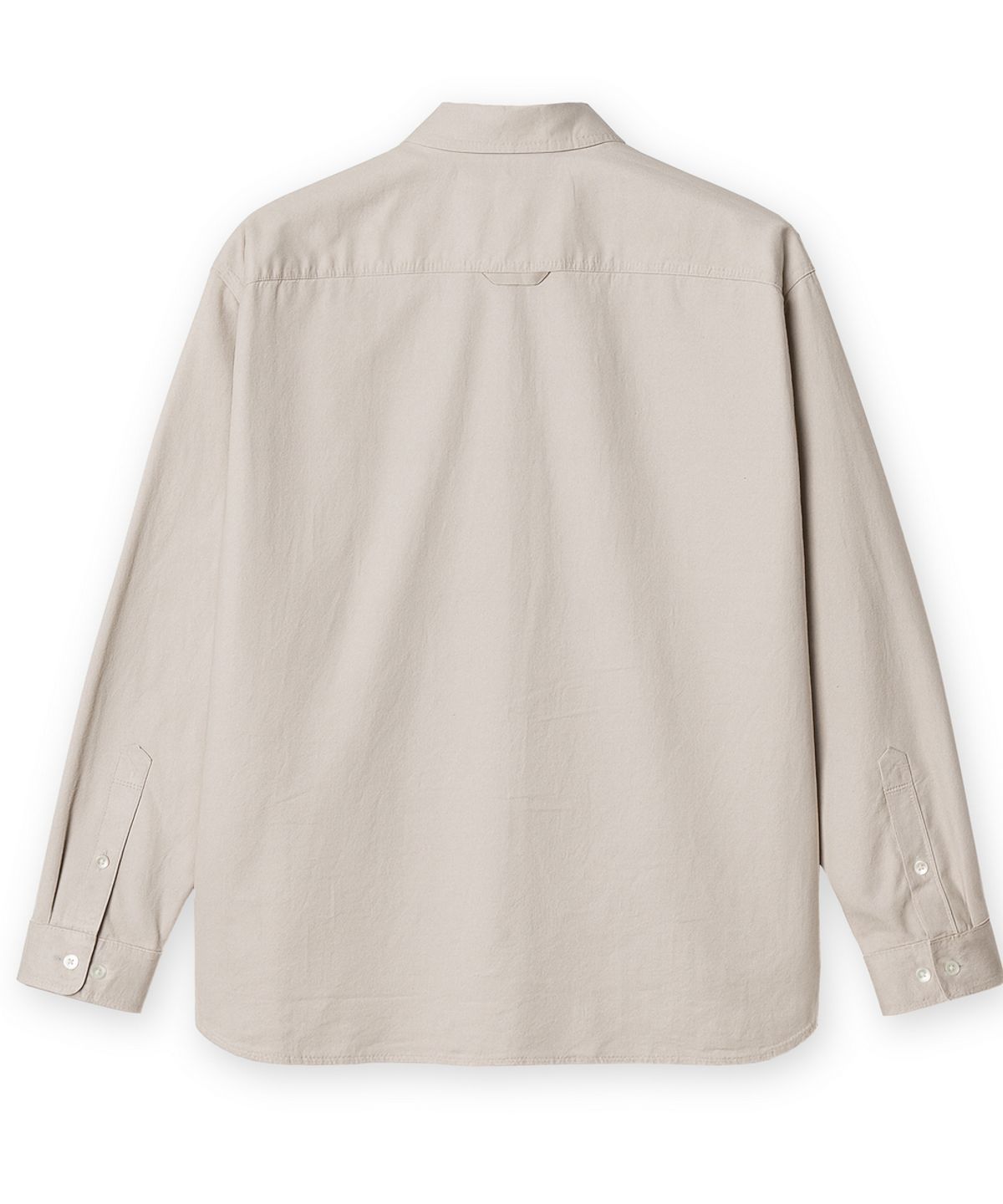에든버러클럽(EDINBURGH CLUB) OVER FIT COTTON TWILL SHIRT [BEIGE]