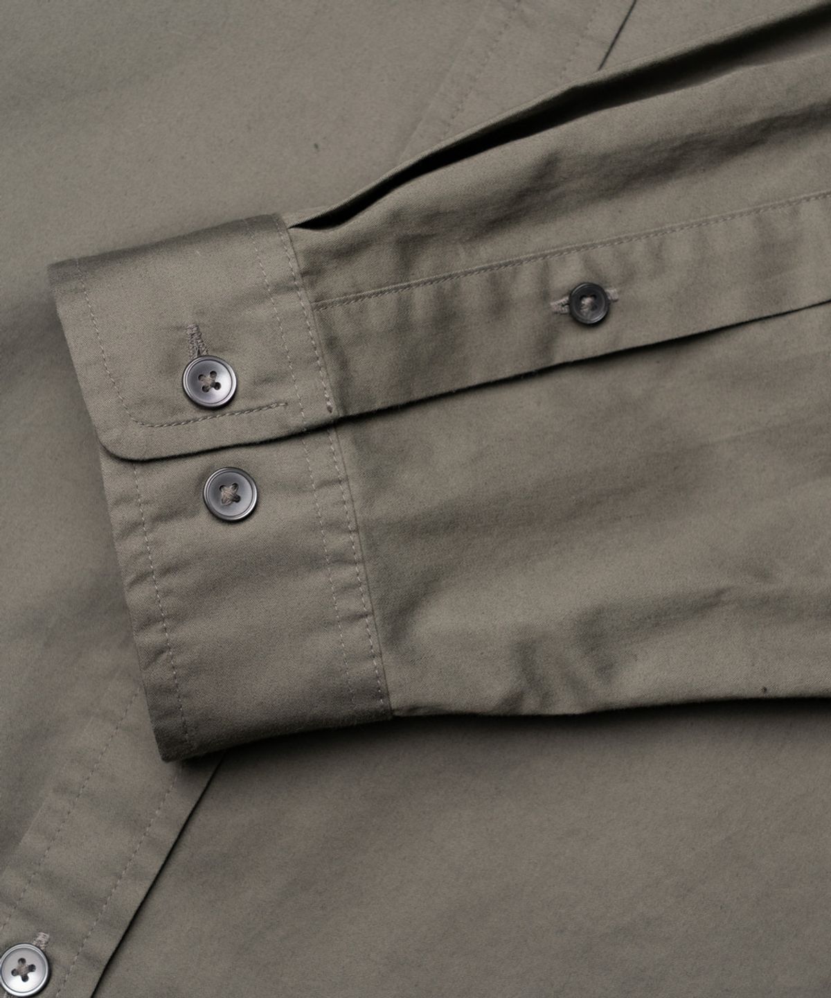 에든버러클럽(EDINBURGH CLUB) OVER FIT COTTON TWILL SHIRT [GREY]
