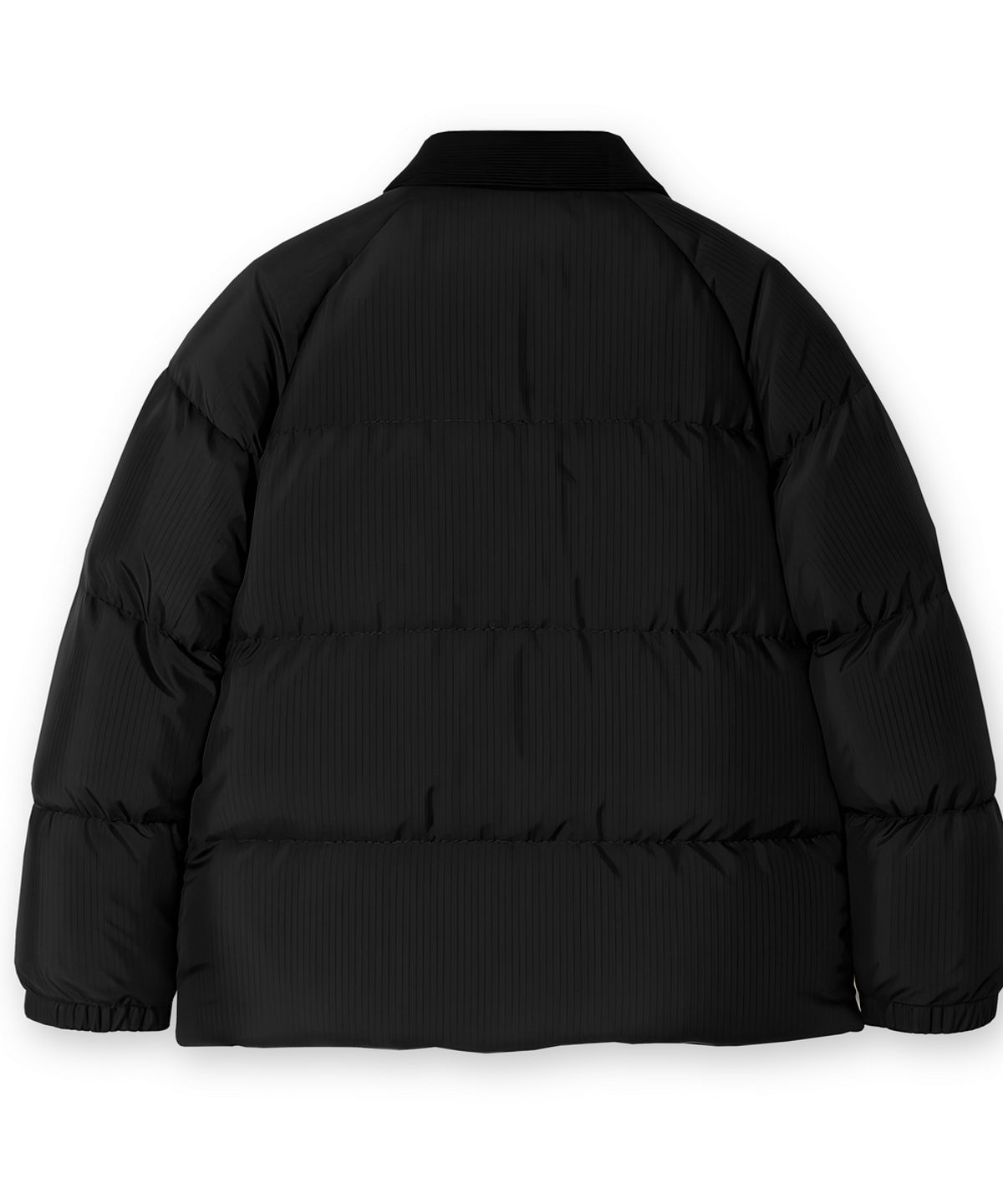 에든버러클럽(EDINBURGH CLUB) CORDUROY HEAVY DOWN JUMPER [BLACK]