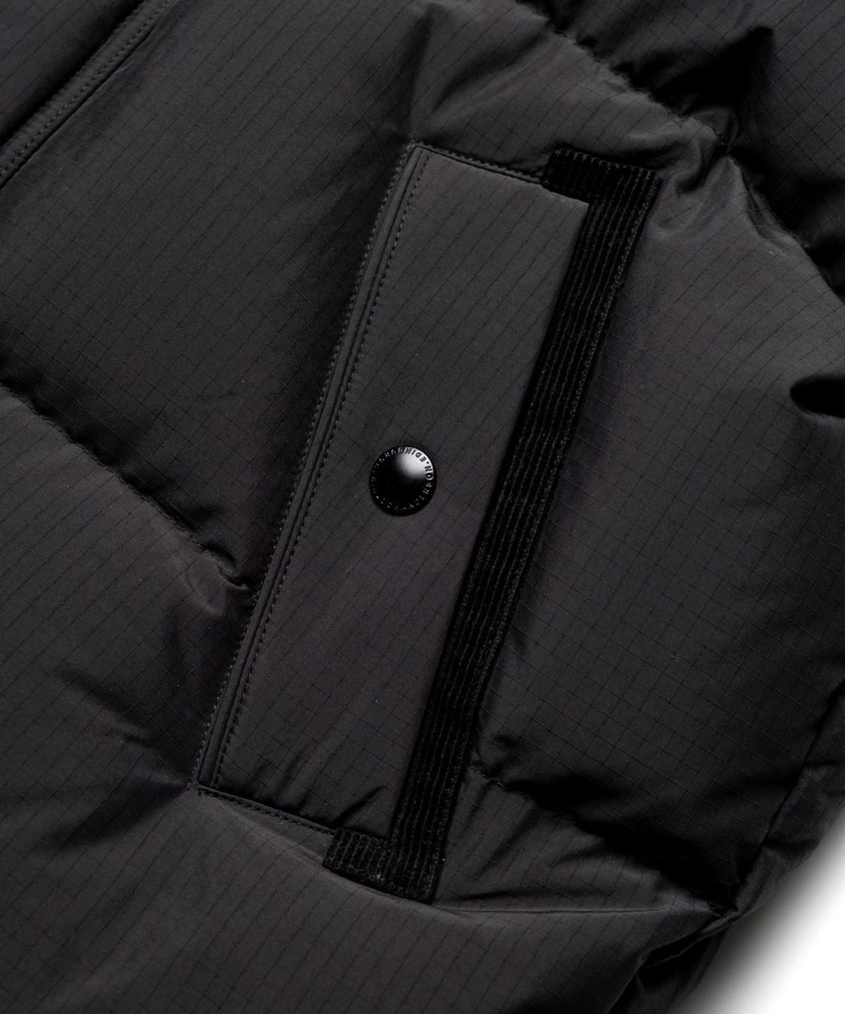 에든버러클럽(EDINBURGH CLUB) CORDUROY HEAVY DOWN JUMPER [BLACK]