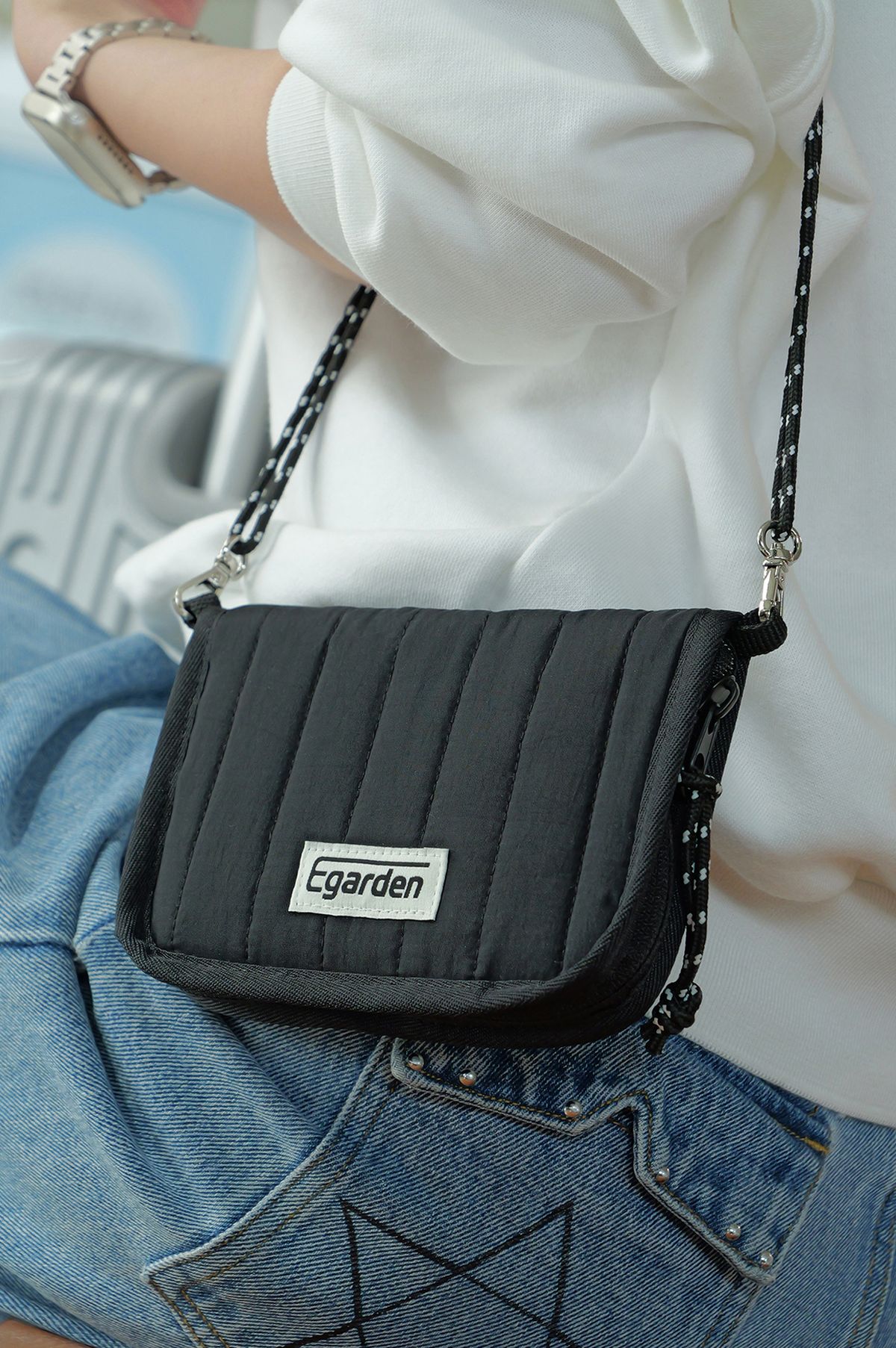 에가든(EGARDEN) 트래블러 패스포트 소프트 RFID 차단 안티스키밍 여권 케이스 지갑 - 다크블랙