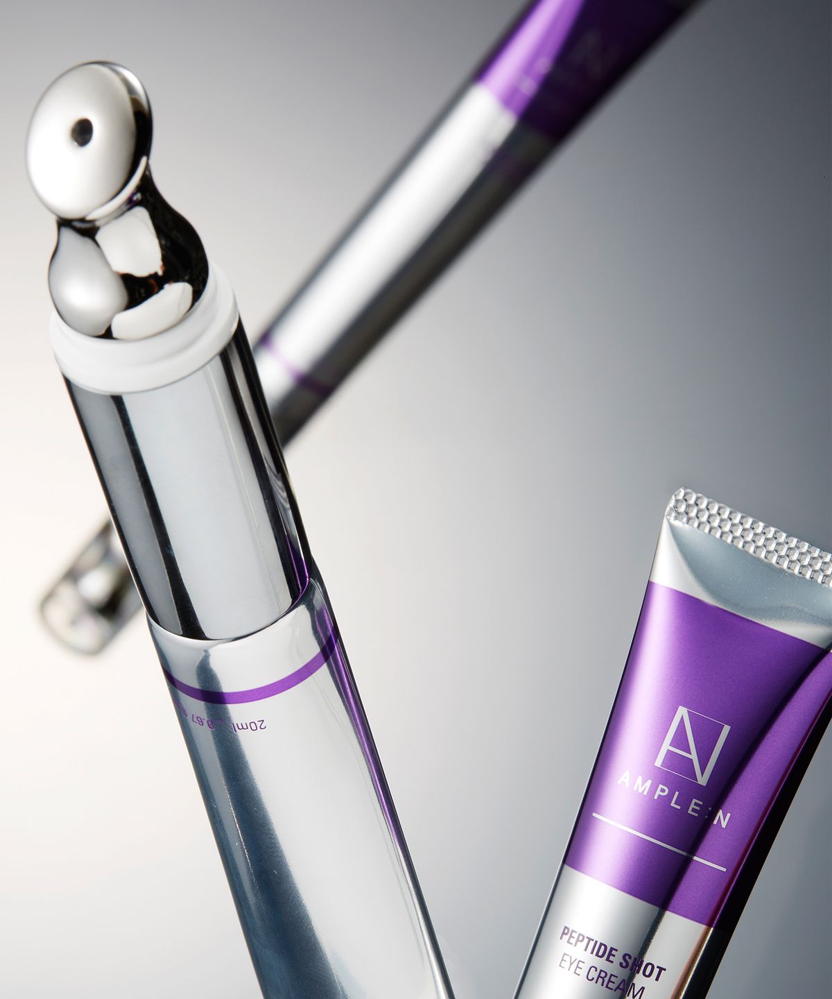 앰플엔(AMPLEN) 펩타이드샷 초미세 진동 레티놀 카페인 아이크림 20ml