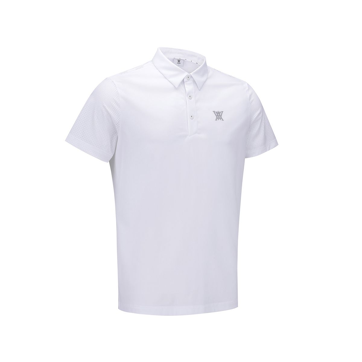 어뉴골프(ANEW GOLF) MEN SIGNATURE LOGO SHORT T-SHIRT_WH
