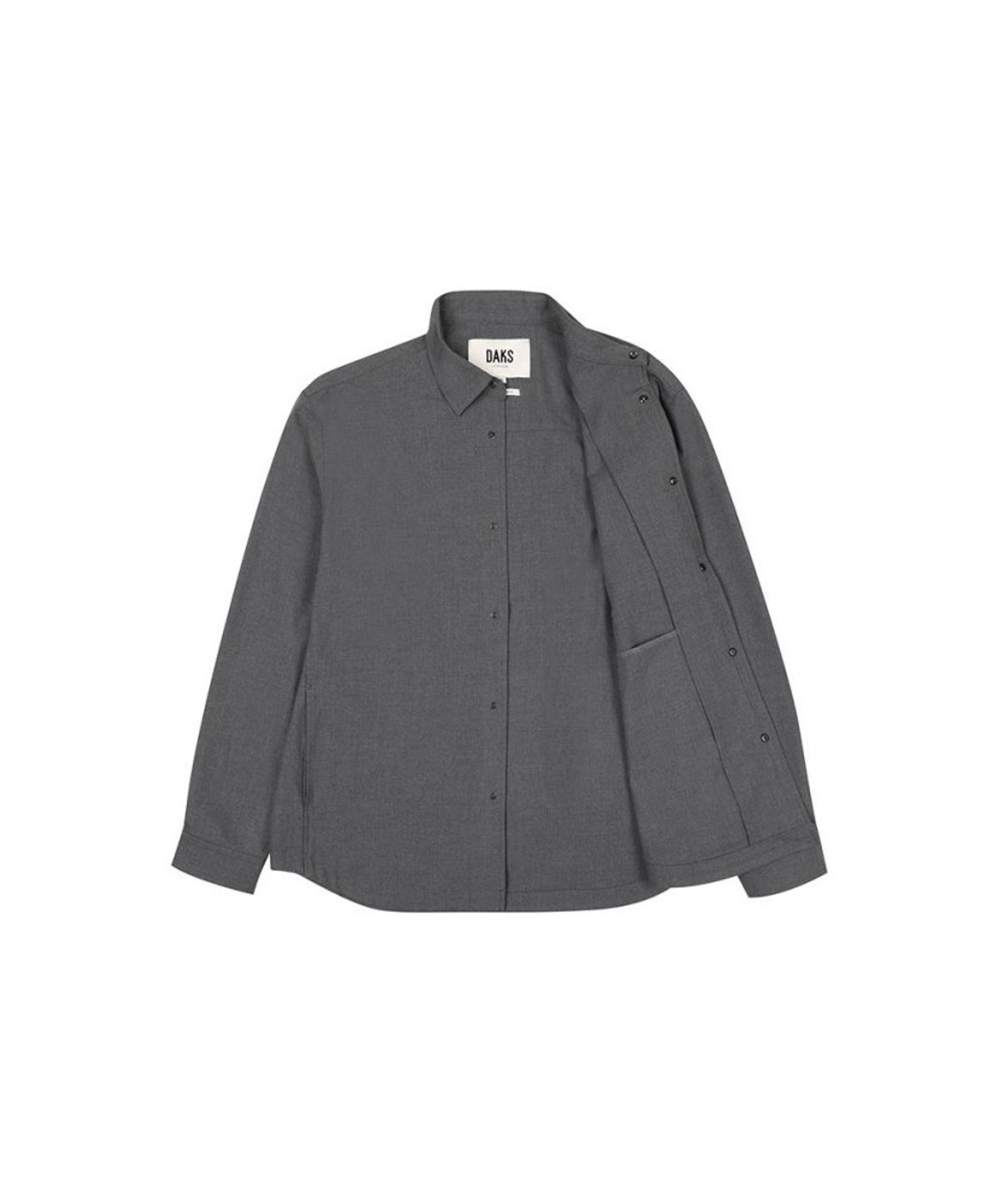 닥스셔츠(DAKS SHIRTS) 폴리혼방 노케어 울라이크 캐주얼 셔켓_DLA1SHCL191G1