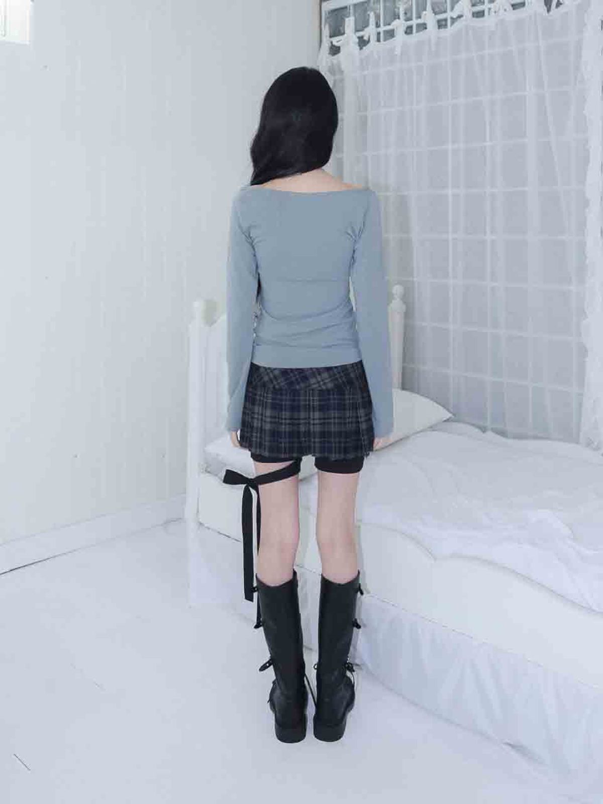 엘프엘프엘프 아카이브스(ELFELFELF ARCHIVES) 엑스 클럽 티셔츠 [카키]